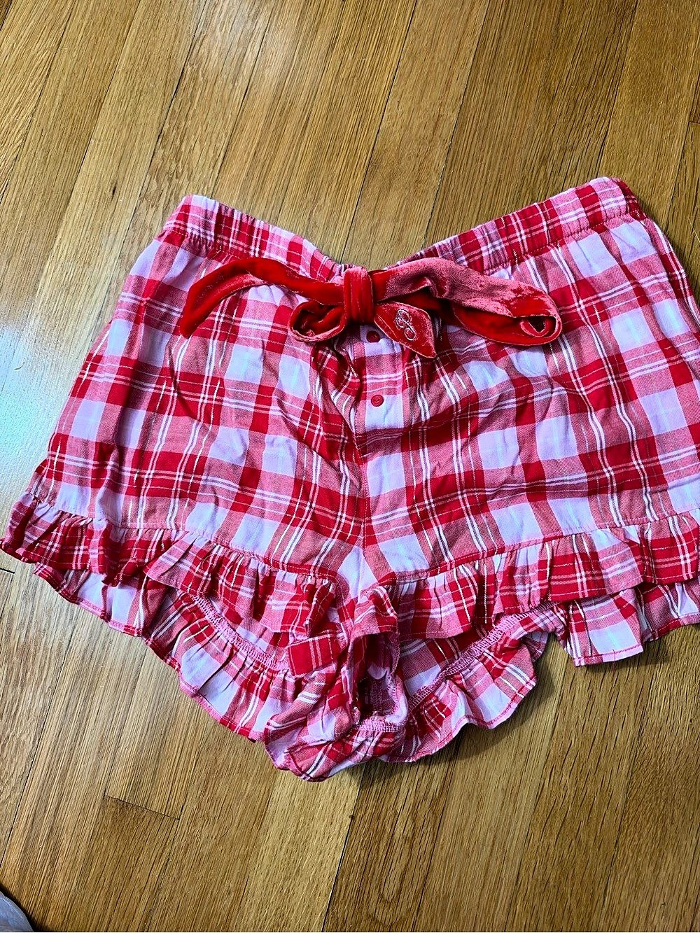 PINK  Boxy Pajama Shorts NWT Size XL